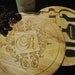 5 piece Personalized Cutting Board/Cheesetray - Custom Engraved  - Monogrammed -  Wedding Gift, Anniversary Gift - Housewarming