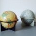 Earth and Moon Vintage Globes - Vintage Earth Scan Globe - Replogle Moon Globe - 6 inch Globes