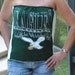 Philadelphia Eagles green NFL football gameday sports tube top strapless shirt