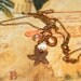 clearance Jewelry Starfish Shell Cluster Necklace Ocean Theme Copper
