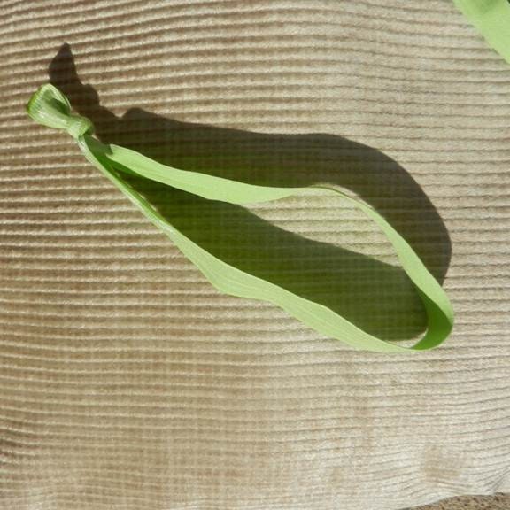 Lime Green Runners Elastic Hair Tie Headband
