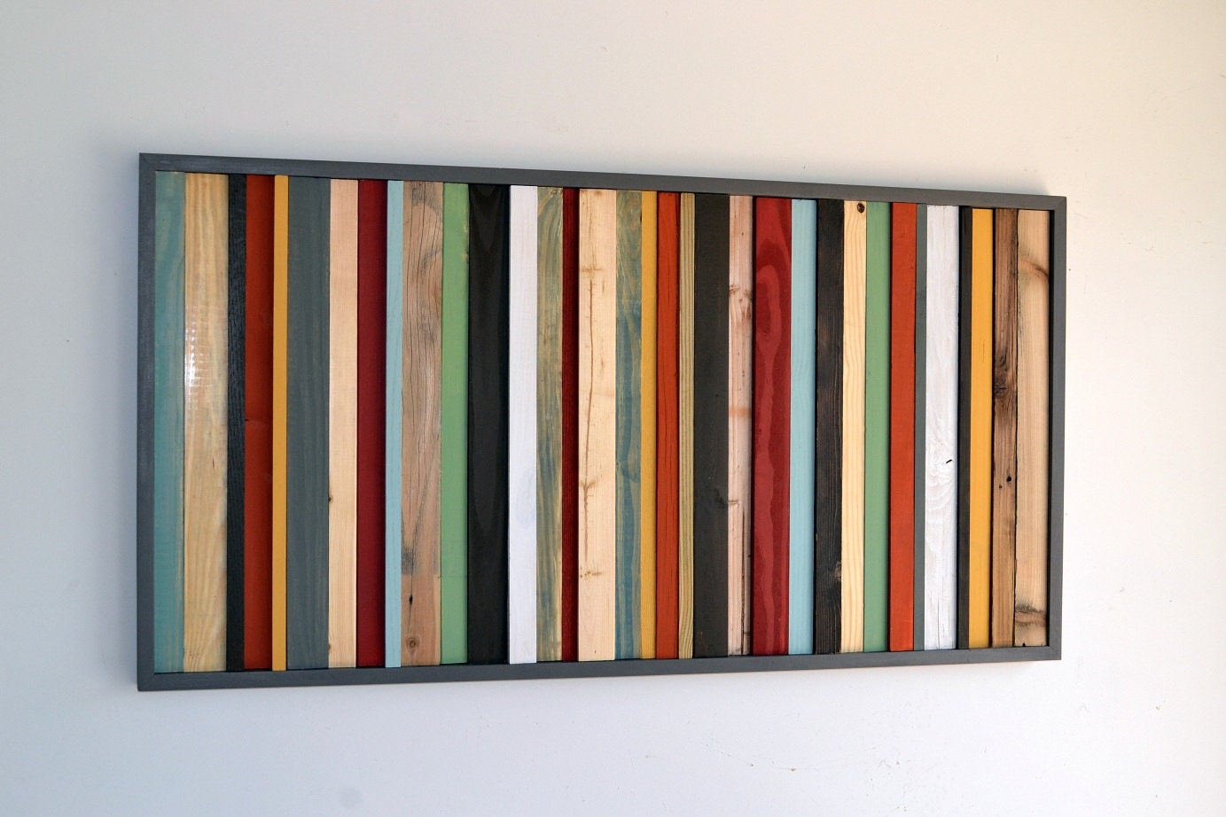 reclaimed wood wall art on Etsy, a global handmade and vintage ...