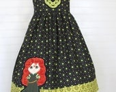 Fearless Princess Dress - Available in Sizes 12 mo, 2T, 3T, 4, 5 and 6