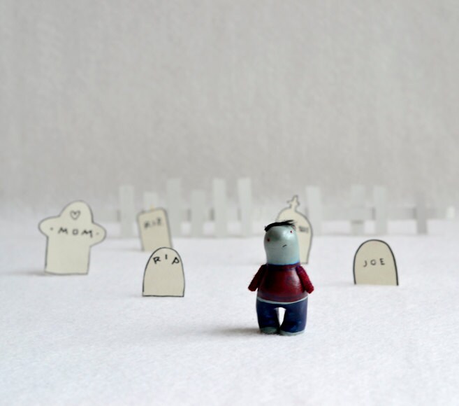 lost zombie - figurine