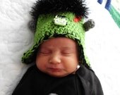 Baby Halloween Frankenstein Hat