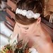 Bridal  Crystal Headband- Vintage l'amour, bridal head piece