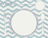 Printable Placemat / Place setting