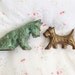 Vintage Brass and Bronze Scotty Dogs