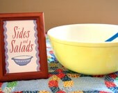 Summer BBQ Potluck Picnic - Food Station Prints - Party Decoration - Set of 4