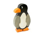 Eco Friendly Children's Wood Penguin Puzzle - Waldorf Toy