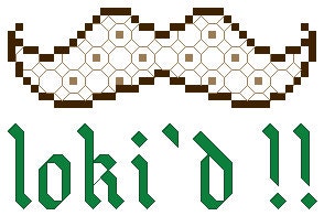 Loki'd - Tom Hiddleston -cross stitch pattern PDF