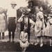 Grandkids- Goofy Golf with Grandpa- 1920s Vintage Photograph