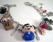 Evil Dead Ash Charm Bracelet