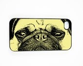 Pug the Dog iPhone 5 Case, iPhone 4 case, iPhone 4s Cover , Hard Plastic iphone 5 Cover, cases