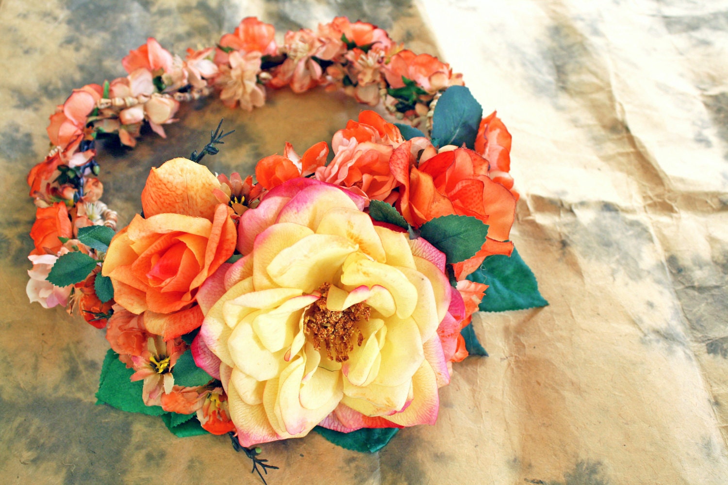 Paradise Falls Flower Crown