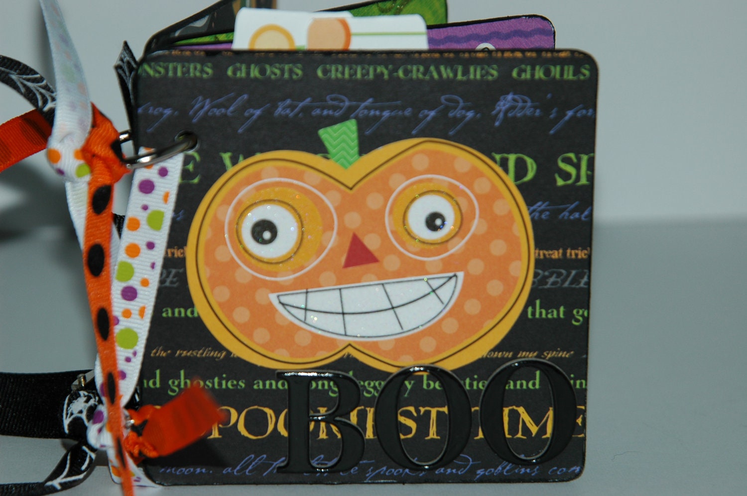 Halloween Scrapbook Album