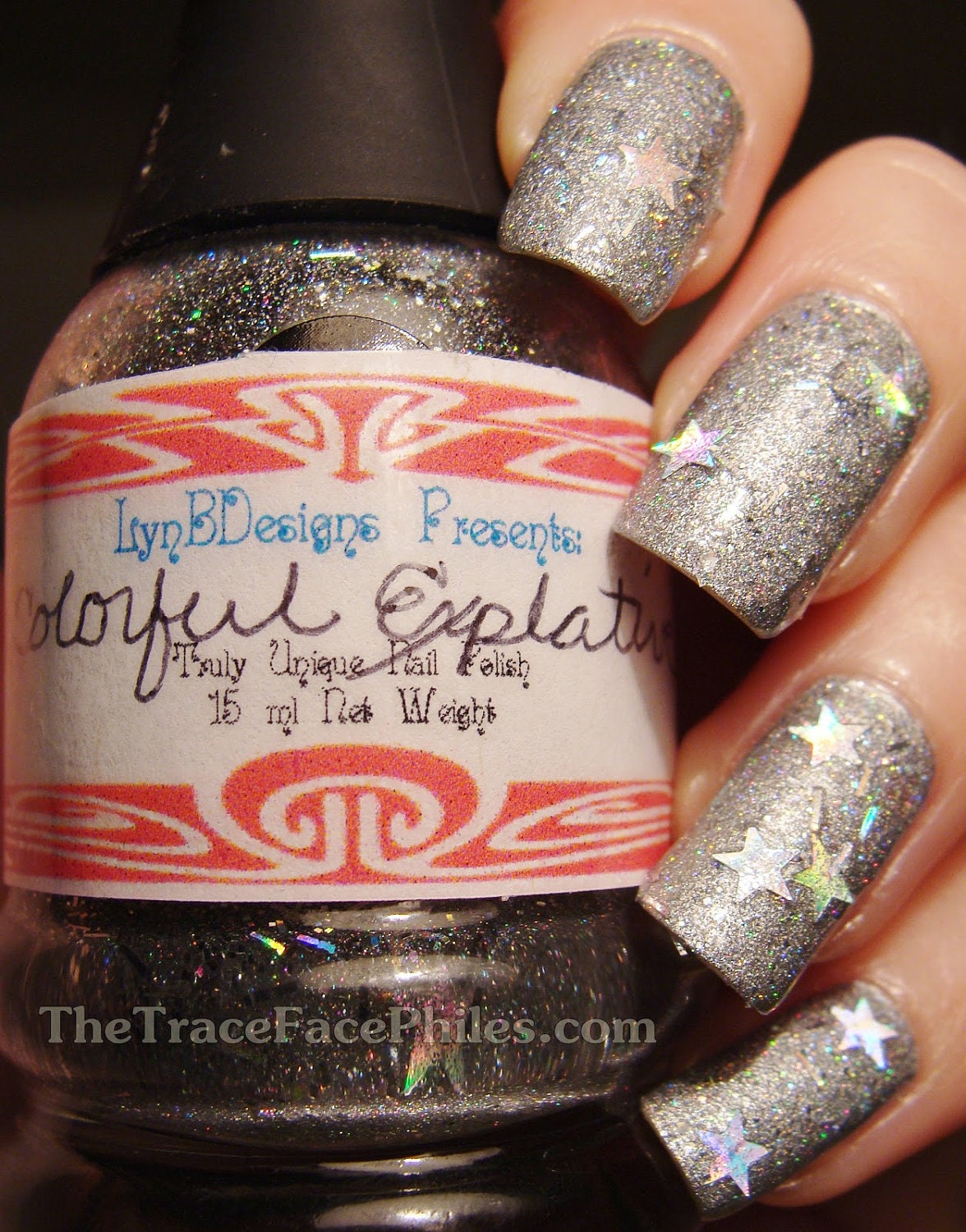 Colorful Expletive Nail Polish from the Glitter Galore Collection