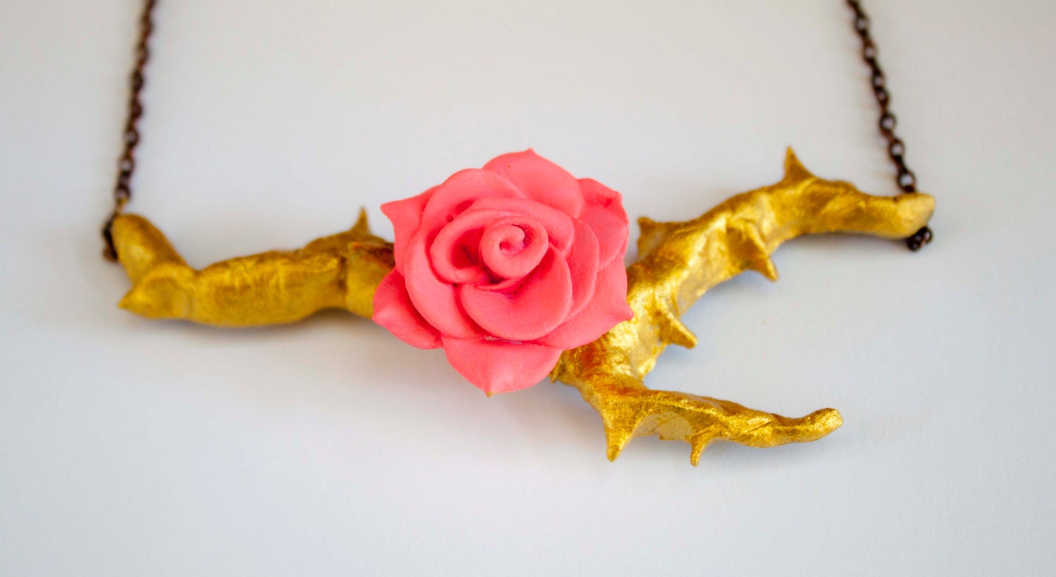 rose and thorns necklace