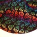 Skulls Christmas Tree Skirt, Sugar Skulls Tree Skirt, Day of the Dead, Dia de los Muertos