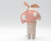 handmade plush, Uszatka, stuffed animal, toy for children