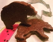 Cocoa Sugar cookies, rich, dense, our black bear cookies are dark, delicious