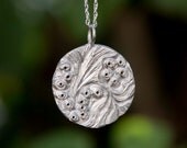 Pisces Constellation Zodiac Necklace - Sterling Silver