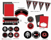 True Blood Inspired Vampire Printable Party - Custom - As Seen on Amy Atlas