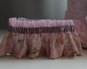 Women Wedding Bridal Bride Accessories Garter  the Pink Lace Garter SAMPLE SALE