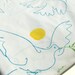 Picasso Dove with Olive Branch Full Size Fitted Sheet in Blue, Green, Yellow and White by Pacific Miracale