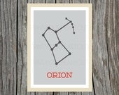 Printable Art Orion Constellation Star Space Il_170x135