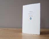 Cute New Home Card - New House Congratulations - Home Sweet Home