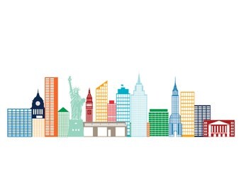 11x14 NYC Skyline