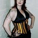 Striped Under Bust Corset