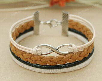 Men's Infinity bracelet- infinity bracelet for men,  boyfriend bracelet