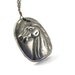 Carved horse necklace - carved stone necklace cowgirl necklace southwestern jewelry pyrite grey gray silver metallic