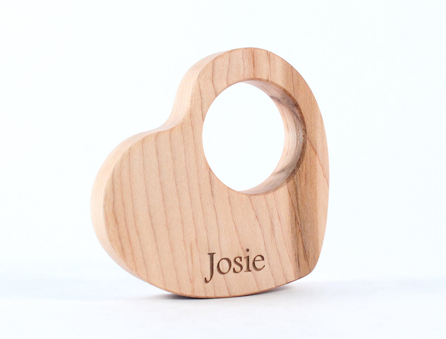PERSONALIZE ANY teether - natural and organic wood for eco-friendly baby, simple and safe, you choose design
