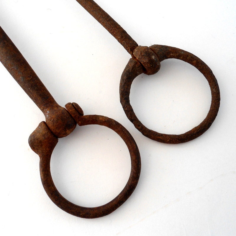 Vintage Weathered Horse Bits