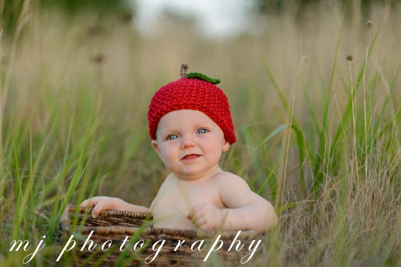 Baby Apple Hat