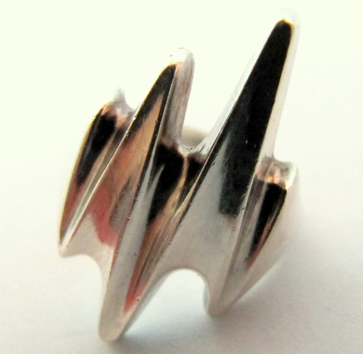 Vintage Georg Jensen Modernist Ring size7
