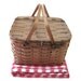 Vintage Pie Basket and Rack to Transport Pies, 1930s, Woven Wood Slats, Cottage and Farmhouse Chic