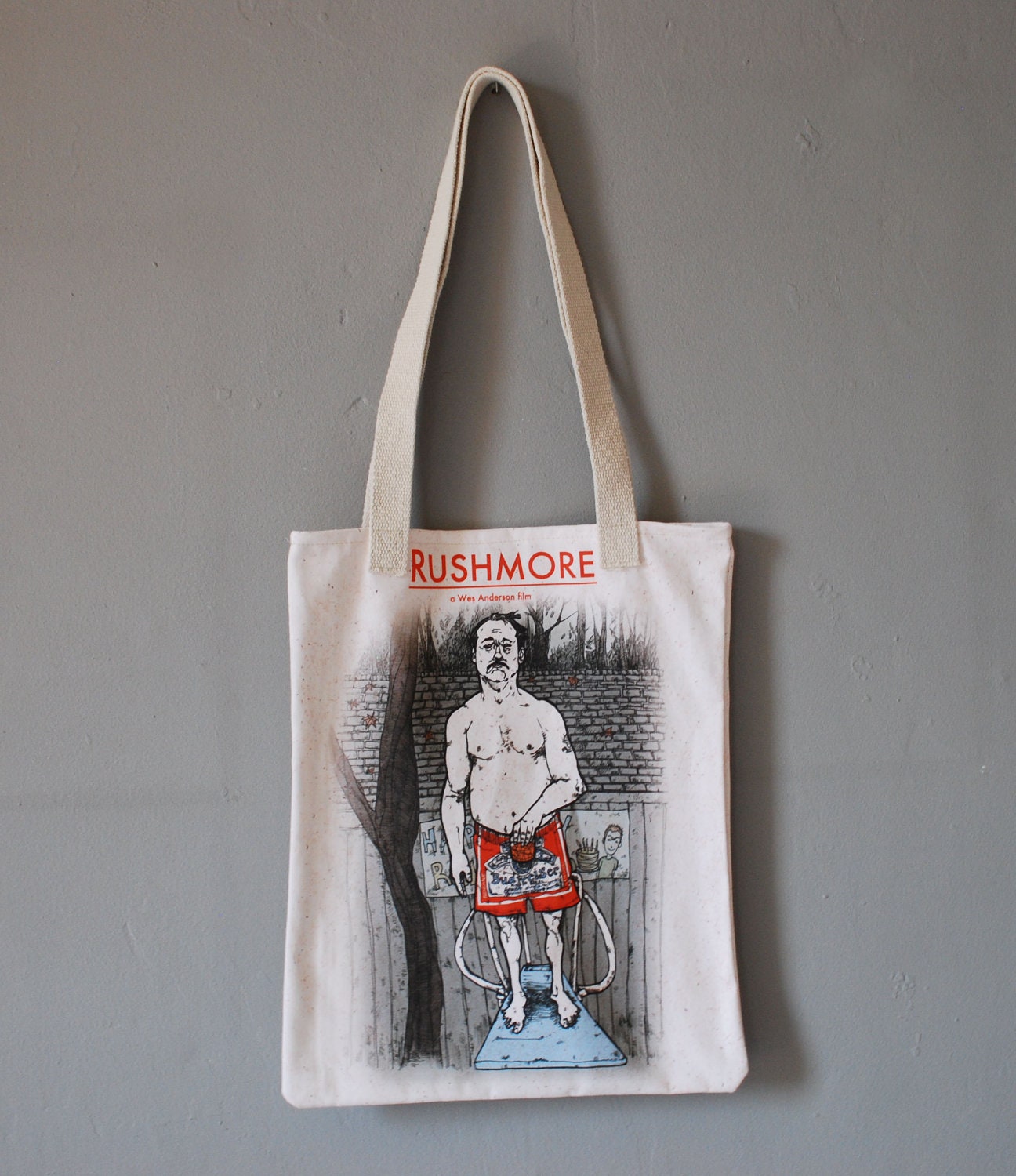 Herman from Rushmore Tote Bag