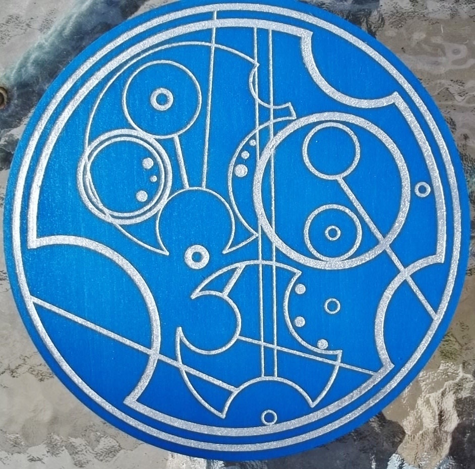 Custom Gallifrey Name Plaque