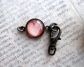 Heart Clasp, Closure, with Swivel Clasp
