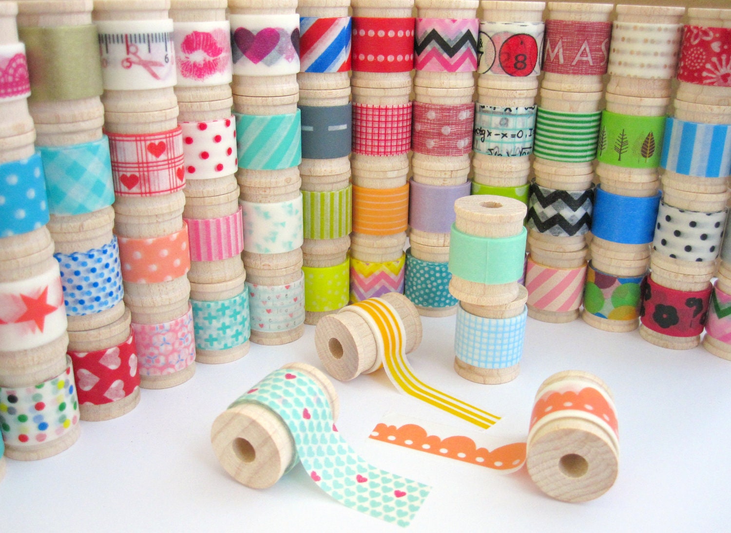 Assorted Washi Tape 15 Yards of Your Choice : 226 Patterns