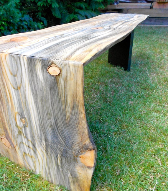 WATERFALL BENCH by woodshedproduction on Etsy