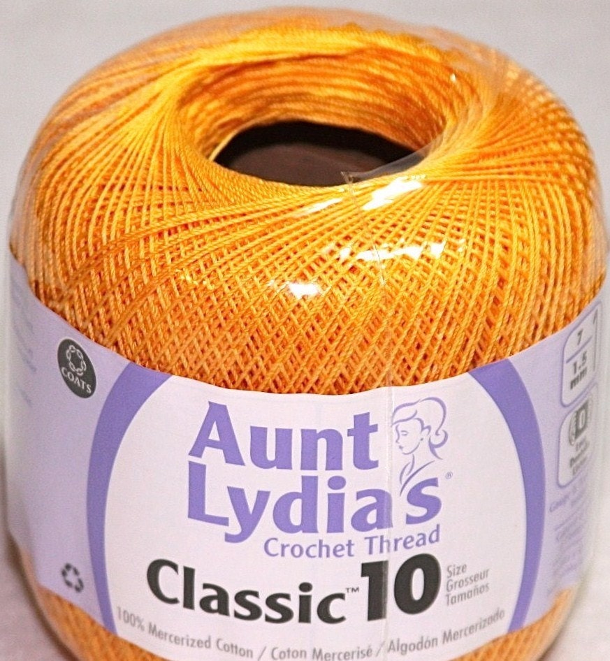 Tante Lydia's Häkelgarn Classic - French Rose Größe 10, 400 Meter