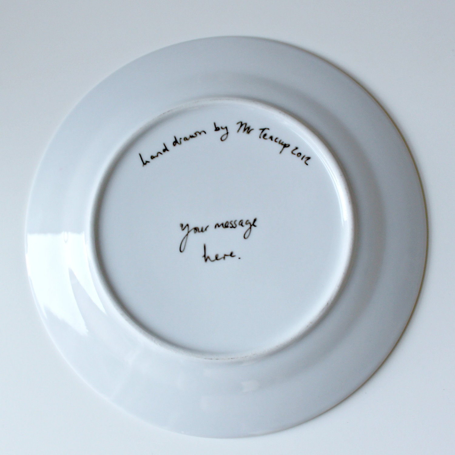 Wuthering heights plate - Whatever our souls are made of, his and mine are the same. Perfect wedding gift.