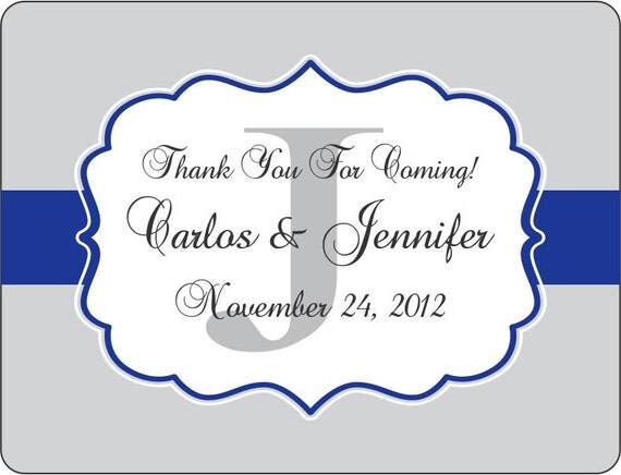 100 4x3 Wedding Favor / Welcome Bag Labels/Stickers Il_570xn