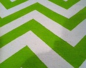 Chevron Rug, Lilly Green 6x8