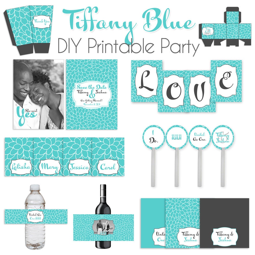 Tiffany Collection - This listing is for SIX items - You Choose